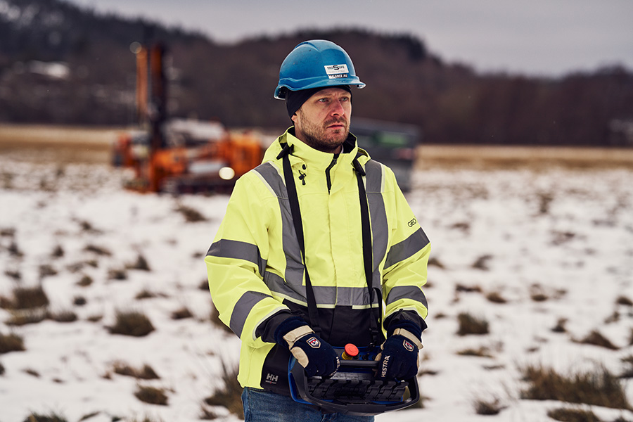 Geotech Worker